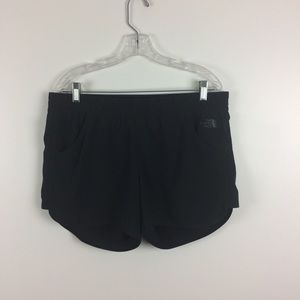 The North Face Athletic Running Black Shorts